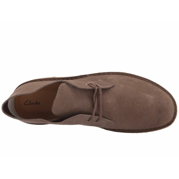 Clarks Originals Desert Boots Men’s Olive Green Suede 26128682 - Picture 5 of 16